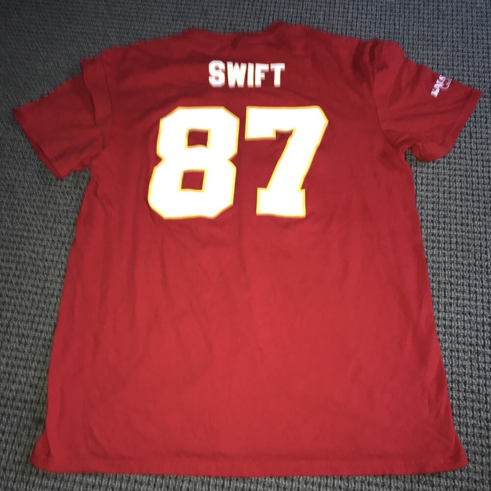 T Swift #87 Red Tee Shirt Adult Medium